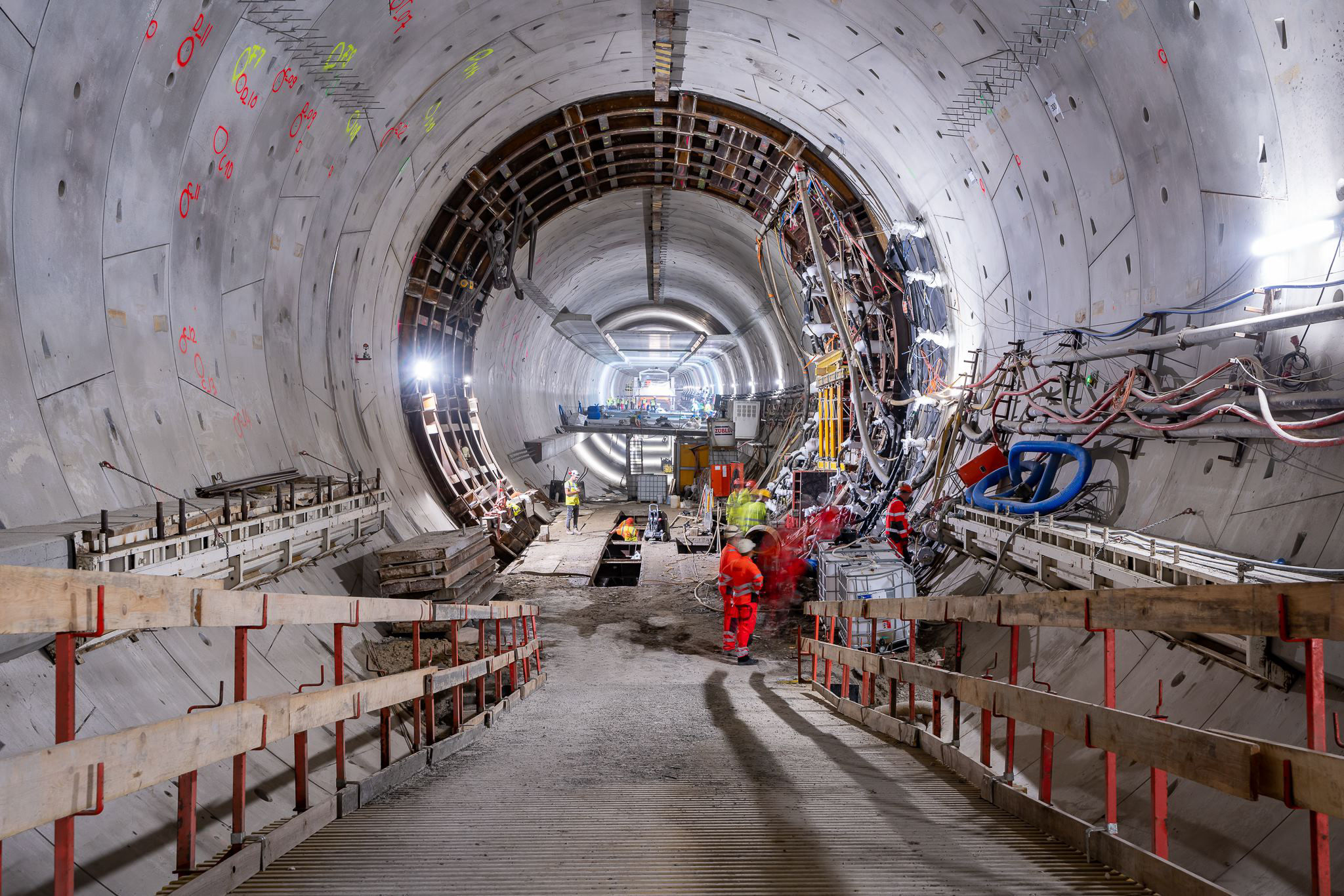 Zublin, Strabag, Tunel w Świnoujściu, construction photographer, JLG, Boels, cherry picker, industrial photographer, zdjęcia dla firm, fotografia dla firm, fotografia przemysłowa, fotografia budowlana, zdjęcia reklamowe dla firm